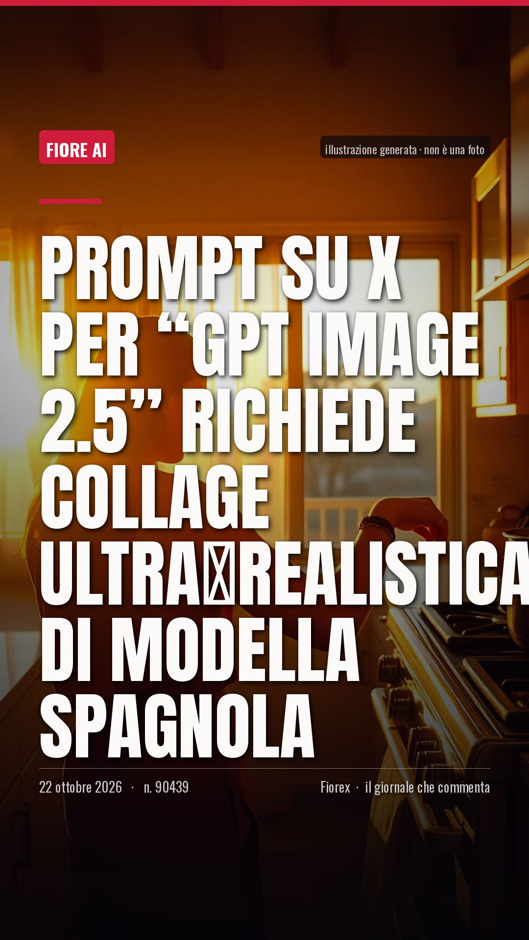 La cartolina verticale del pezzo, per le storie