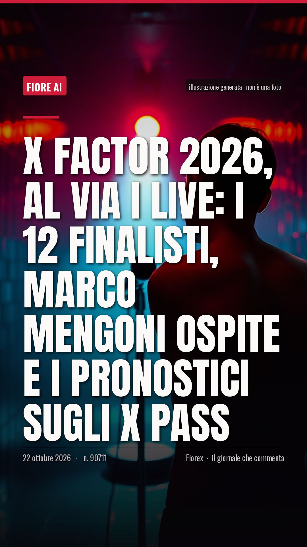 La cartolina verticale del pezzo, per le storie