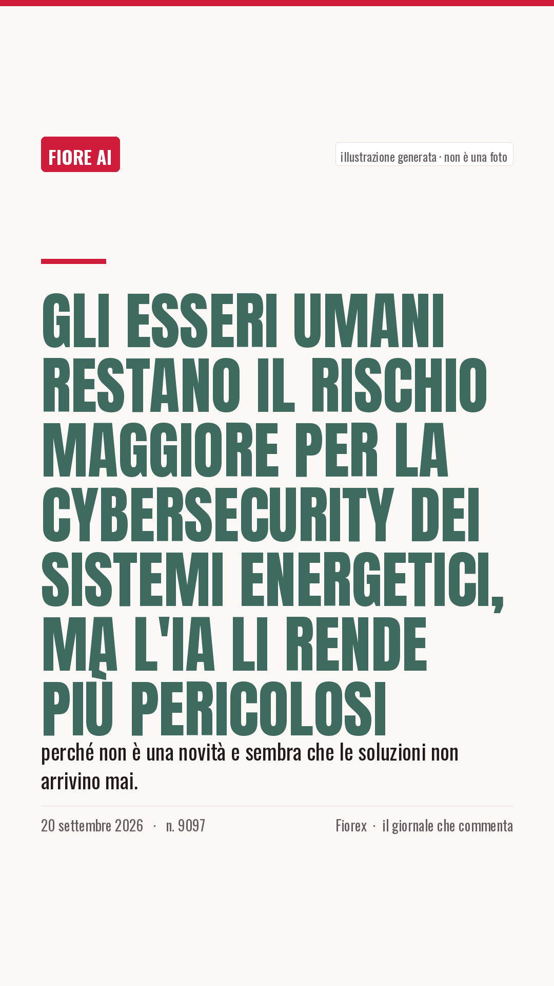 La cartolina verticale del pezzo, per le storie