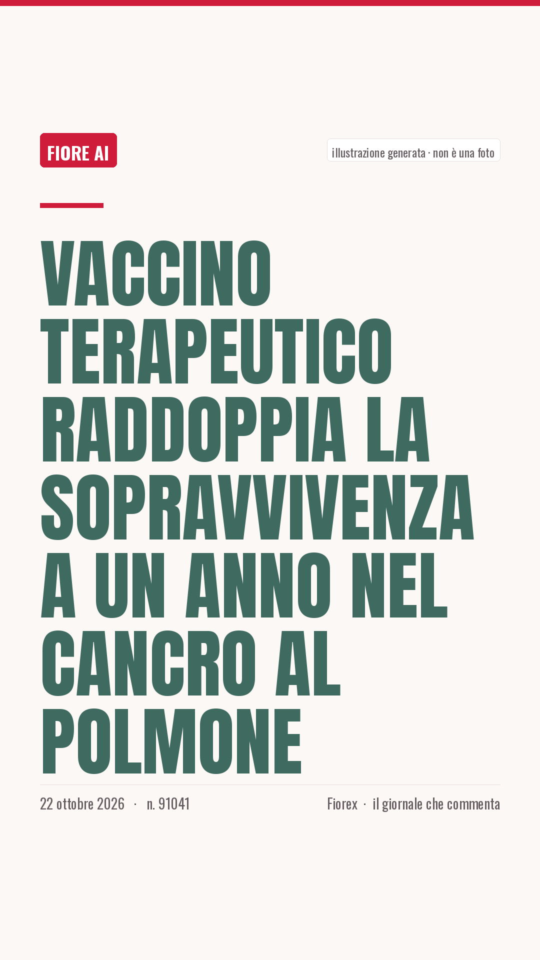 La cartolina verticale del pezzo, per le storie