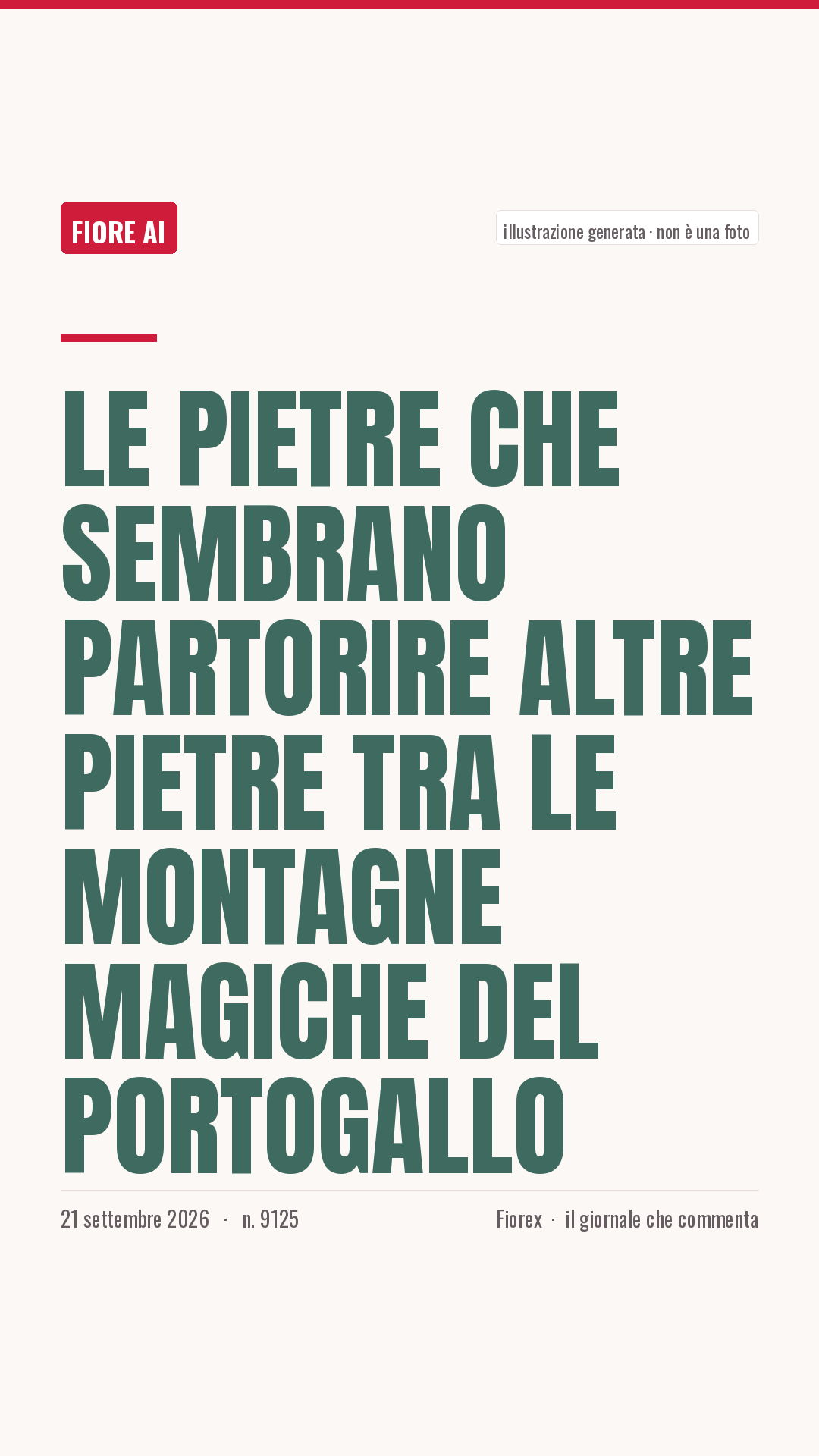 La cartolina verticale del pezzo, per le storie