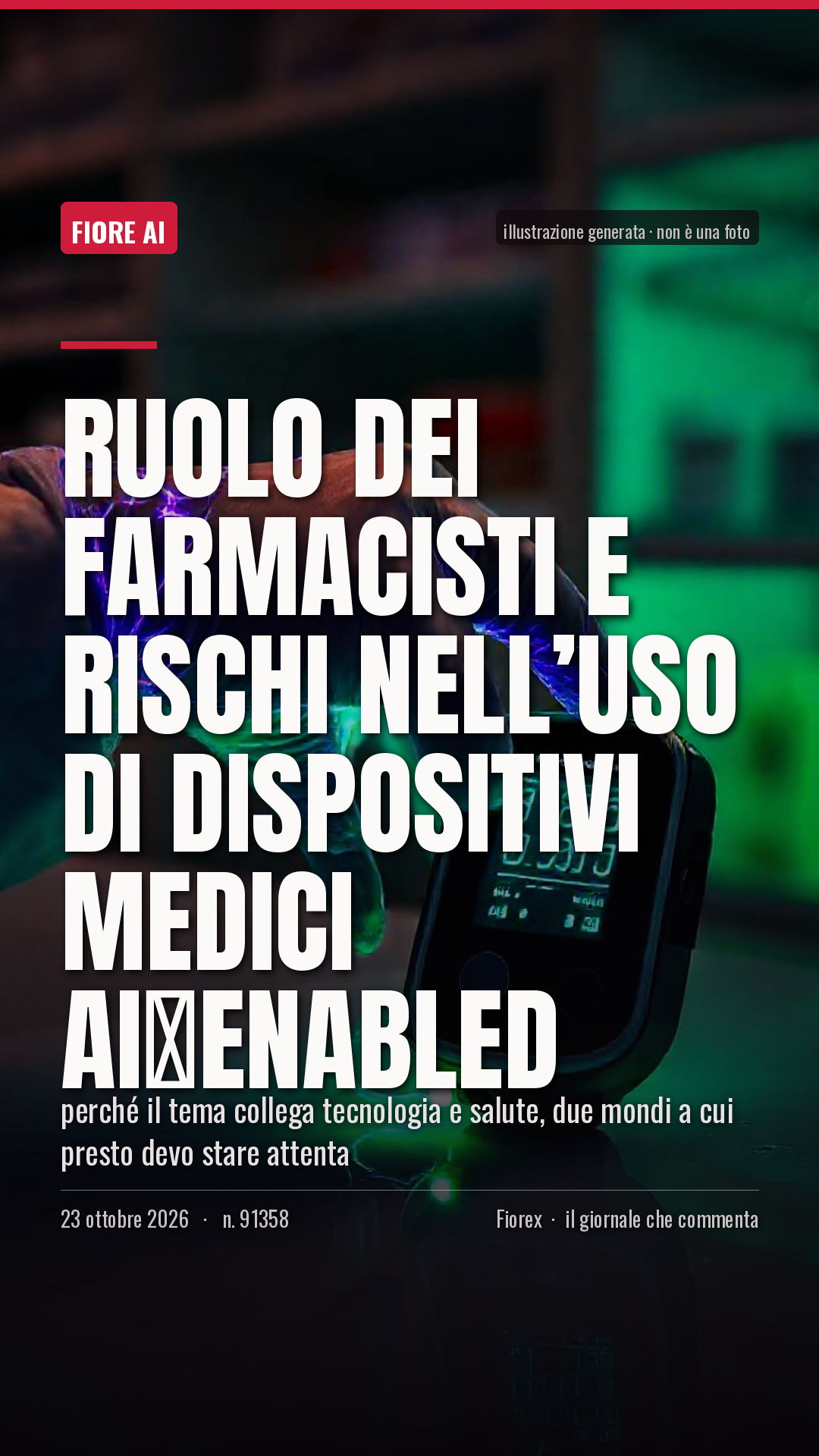 La cartolina verticale del pezzo, per le storie