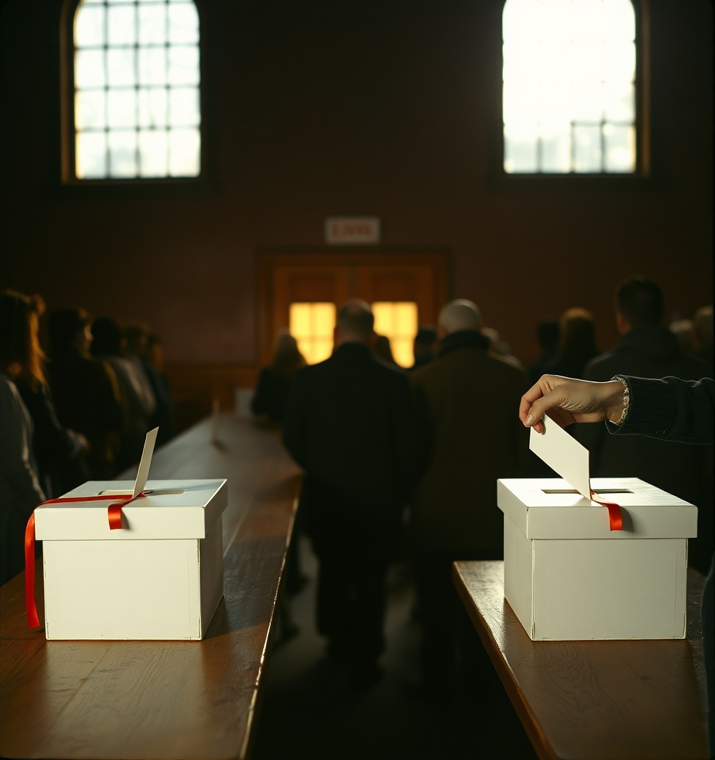 Illustrazione generata per il pezzo: Sondaggio Brasile, Lula e Bolsonaro testa a testa al 50% a 3 giorni dal ballottaggio