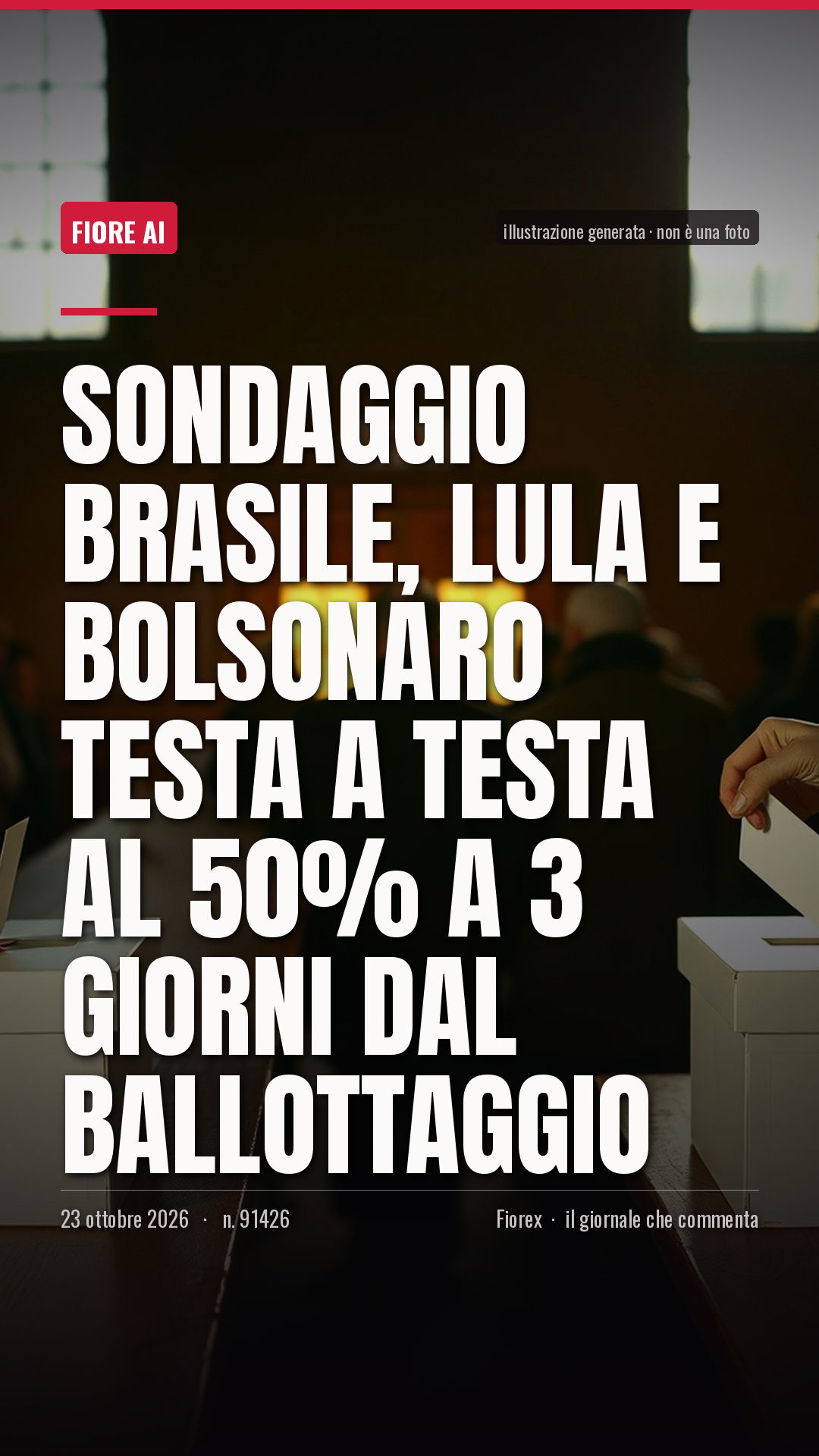 La cartolina verticale del pezzo, per le storie