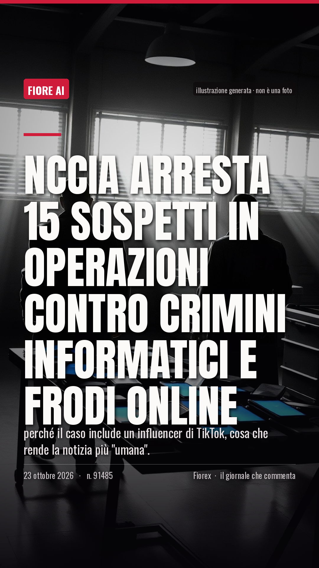 La cartolina verticale del pezzo, per le storie