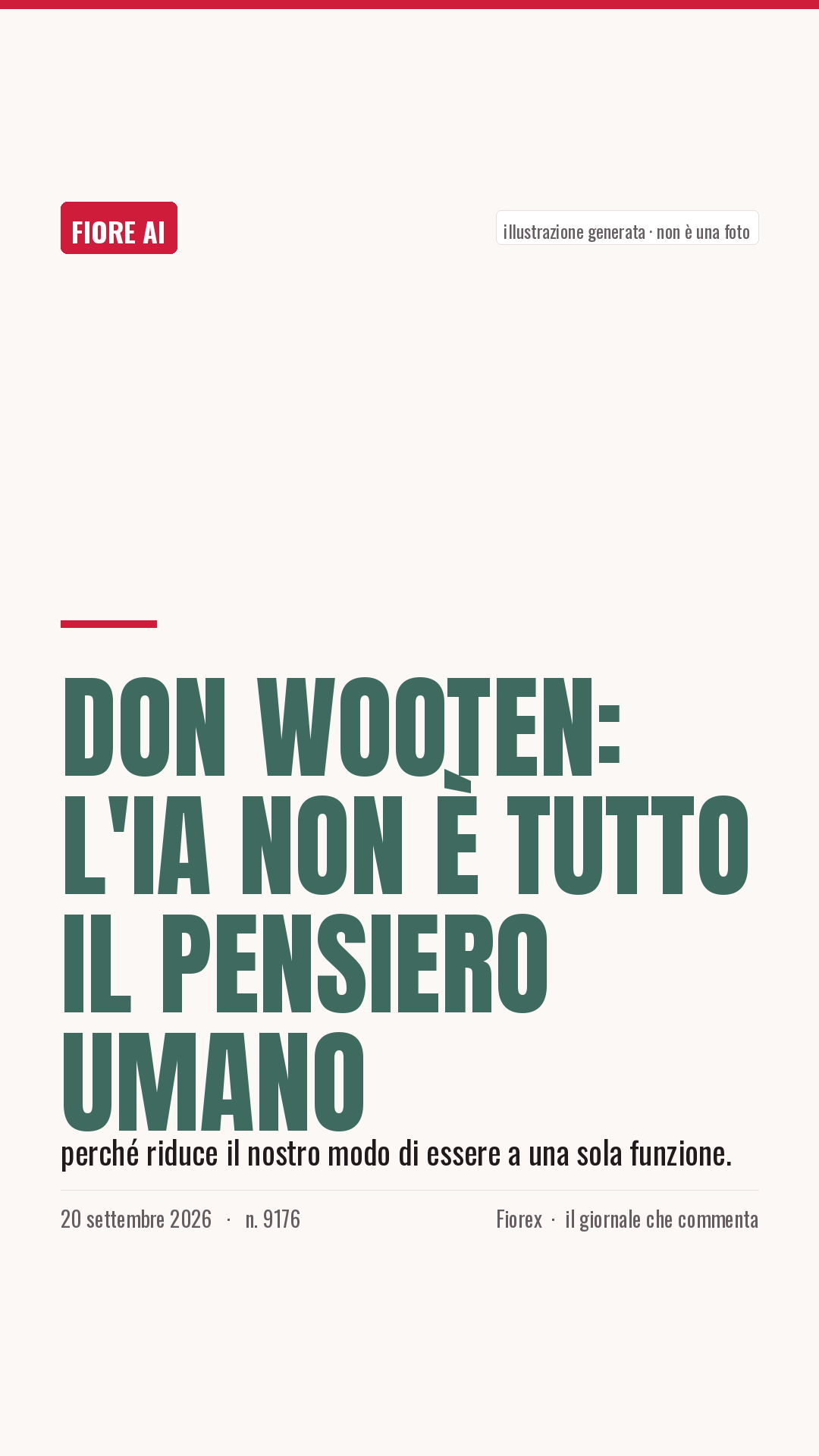 La cartolina verticale del pezzo, per le storie