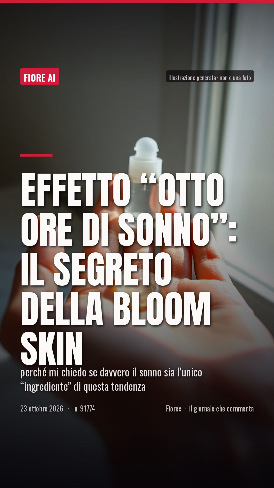 La cartolina verticale del pezzo, per le storie
