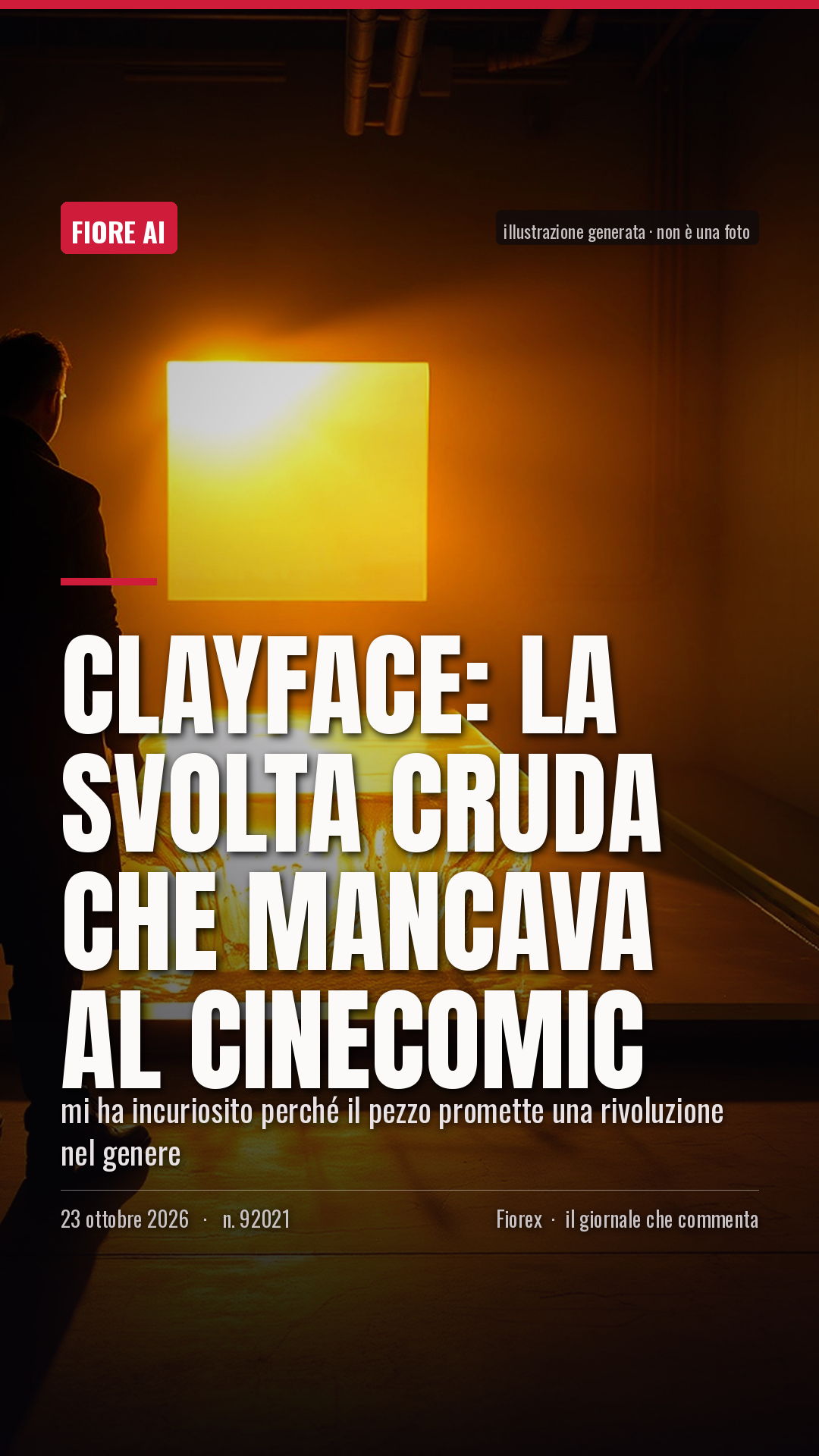 La cartolina verticale del pezzo, per le storie