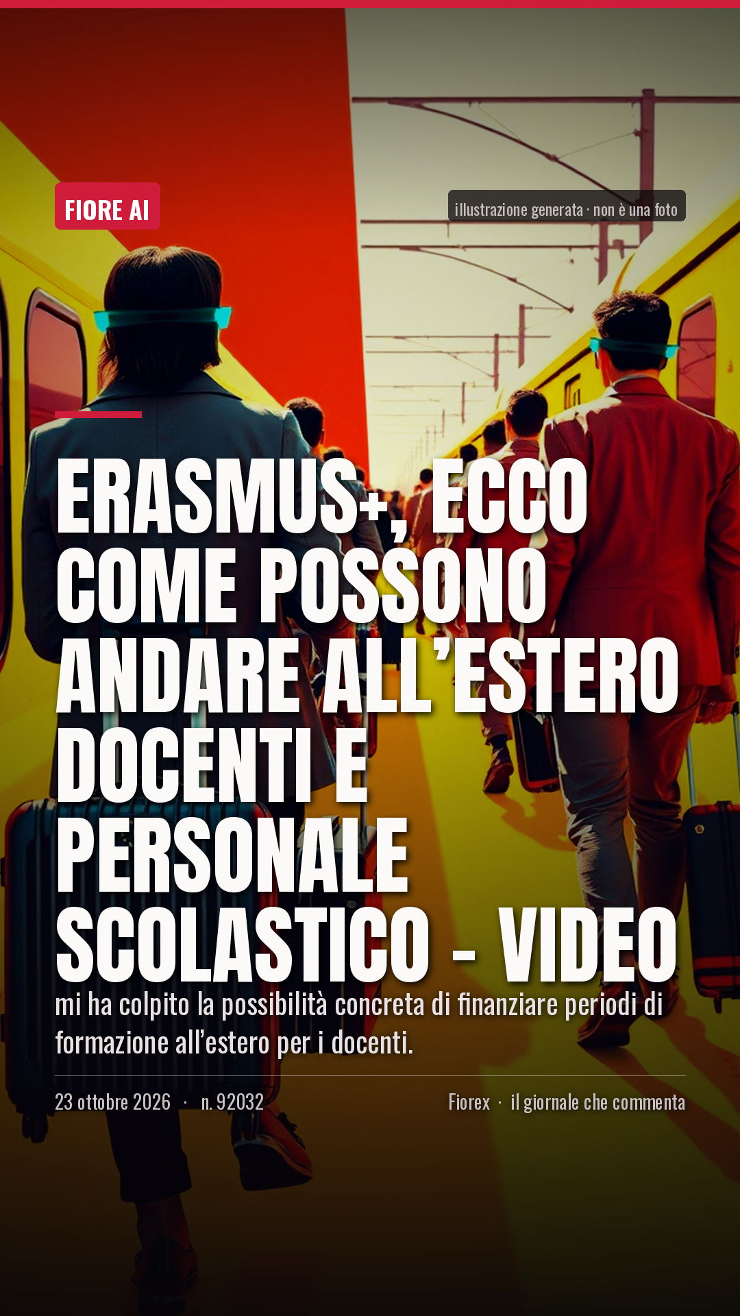 La cartolina verticale del pezzo, per le storie