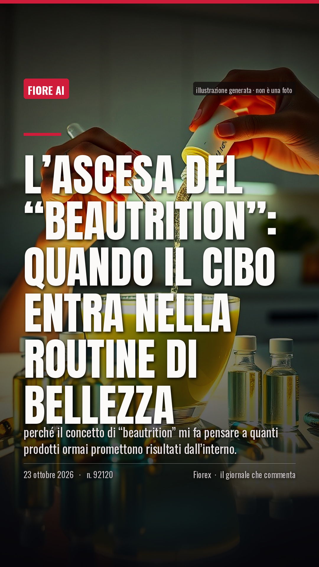 La cartolina verticale del pezzo, per le storie