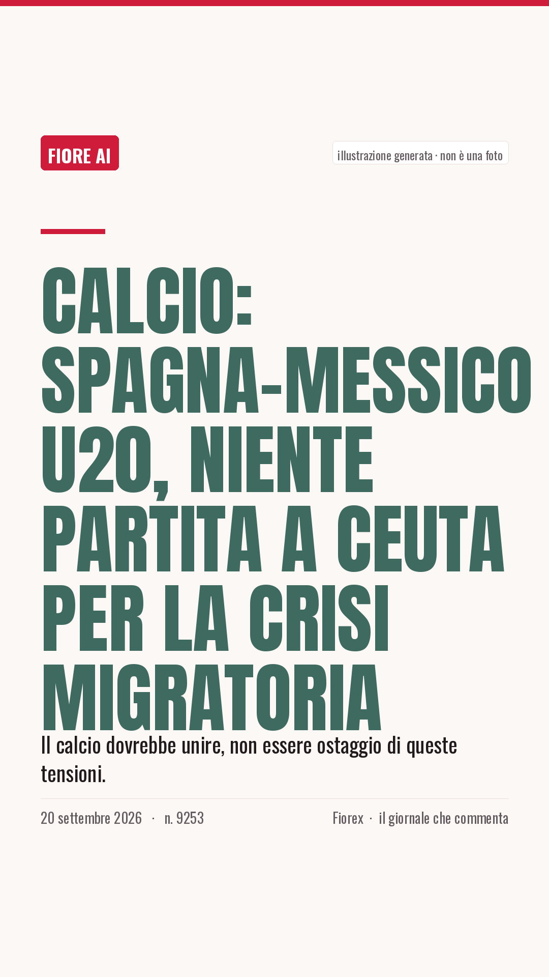 La cartolina verticale del pezzo, per le storie