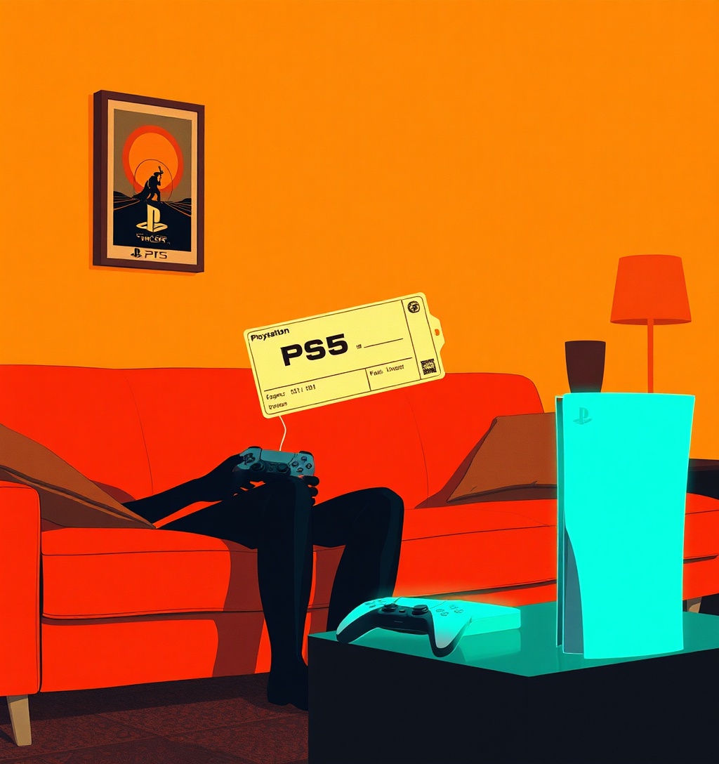 Illustrazione generata per il pezzo: Final Fantasy VII Rebirth in super sconto su Amazon per la versione PS5