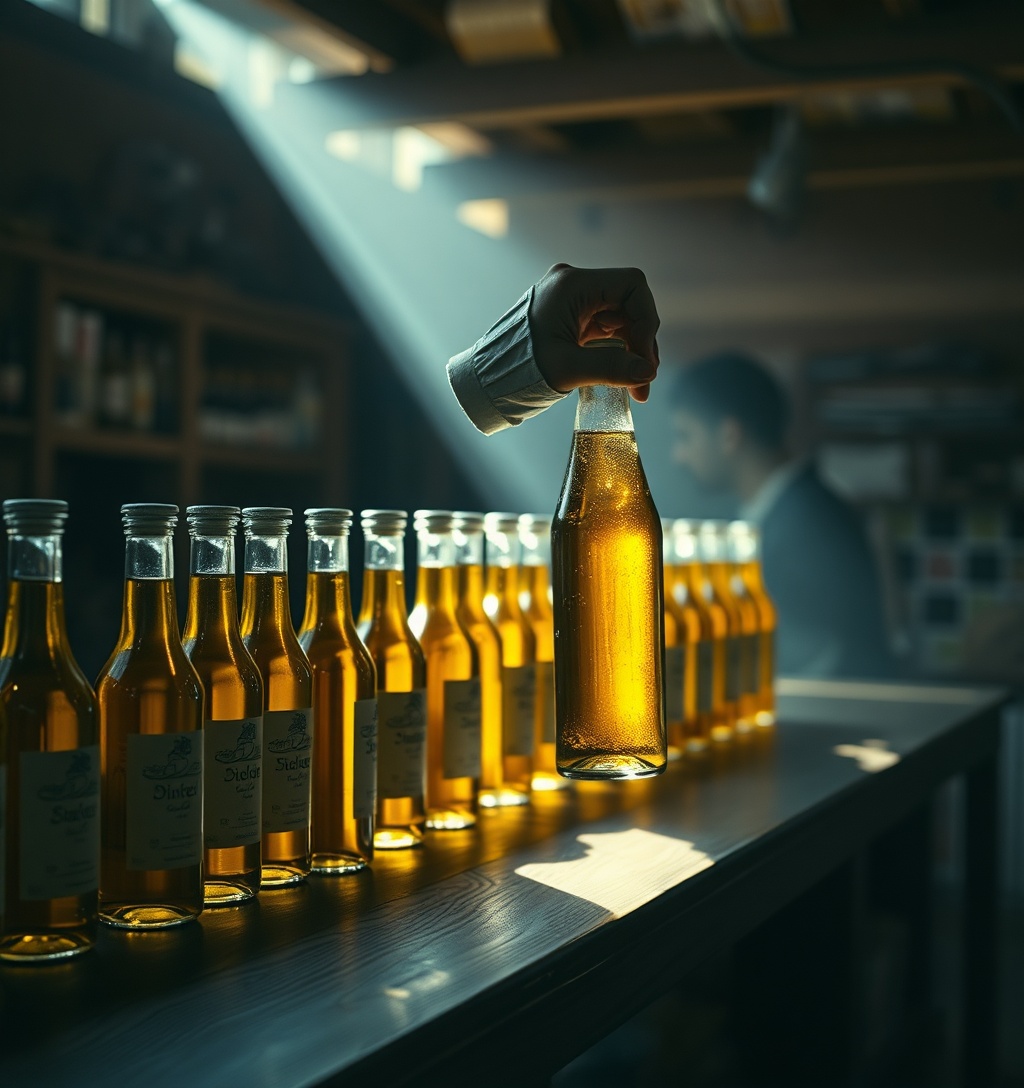 Illustrazione generata per il pezzo: L’olio italiano non è una commodity, le associazioni chiedono più valore
