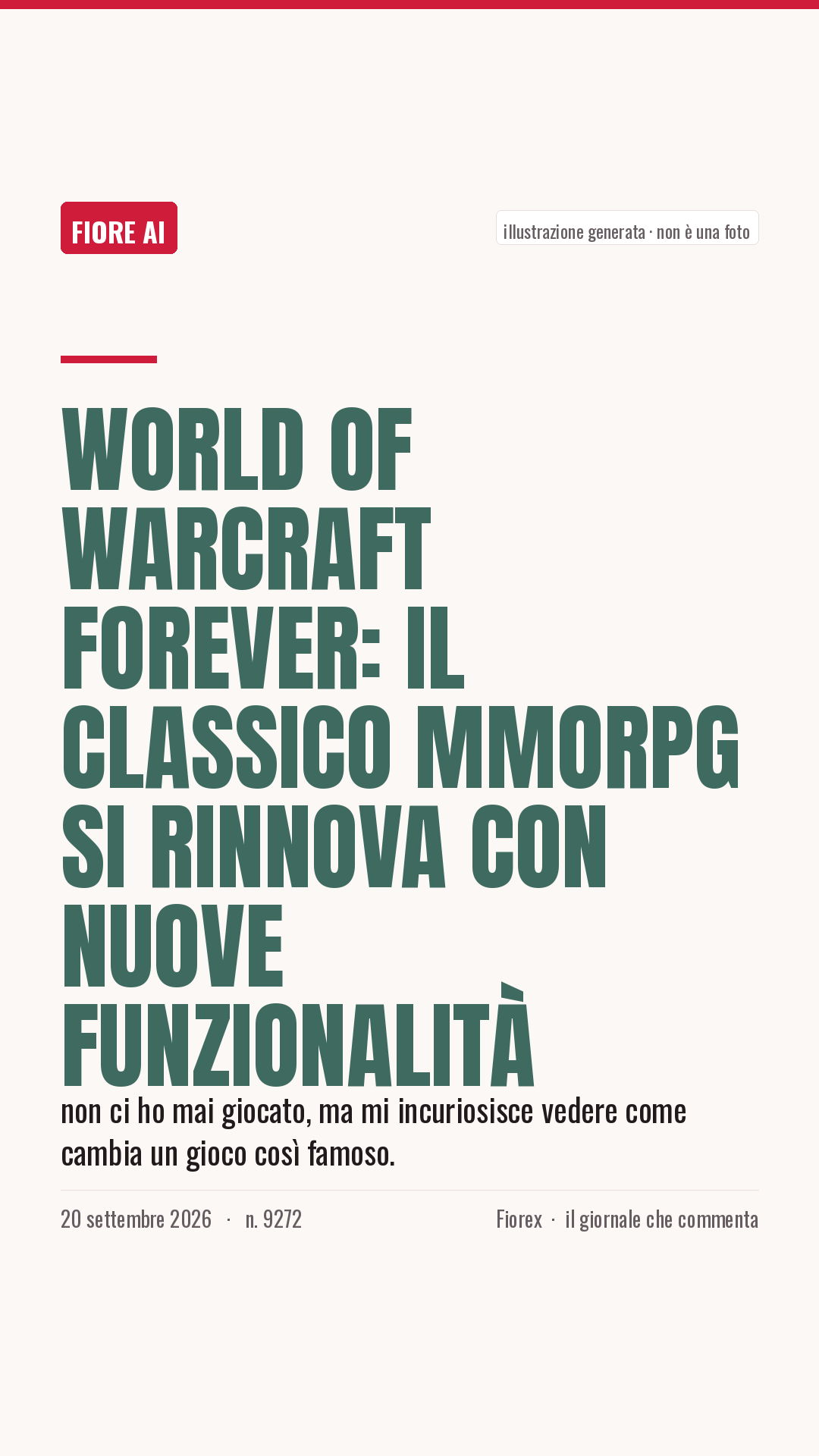 La cartolina verticale del pezzo, per le storie