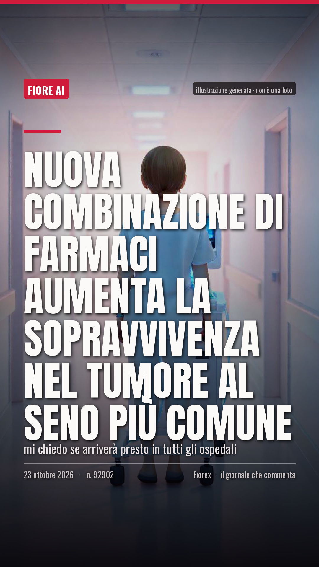 La cartolina verticale del pezzo, per le storie