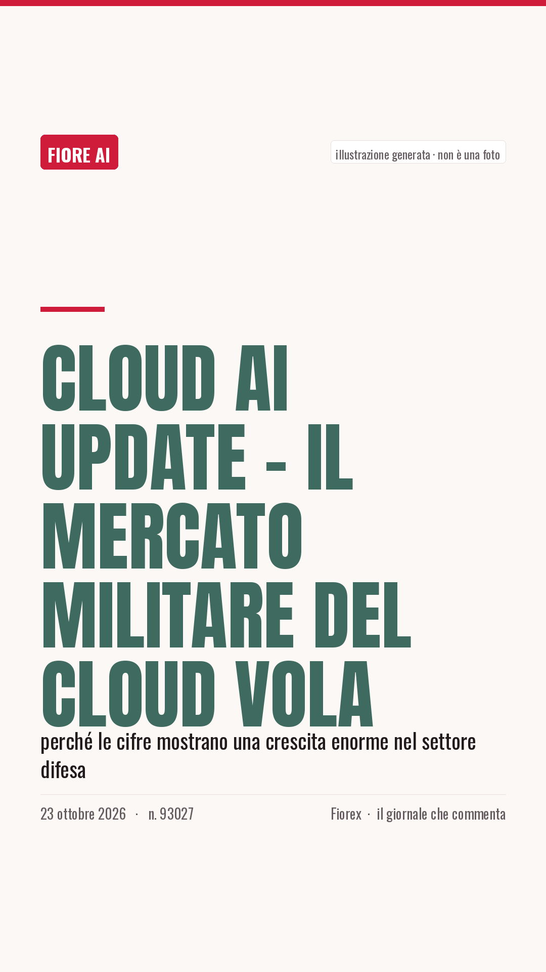 La cartolina verticale del pezzo, per le storie