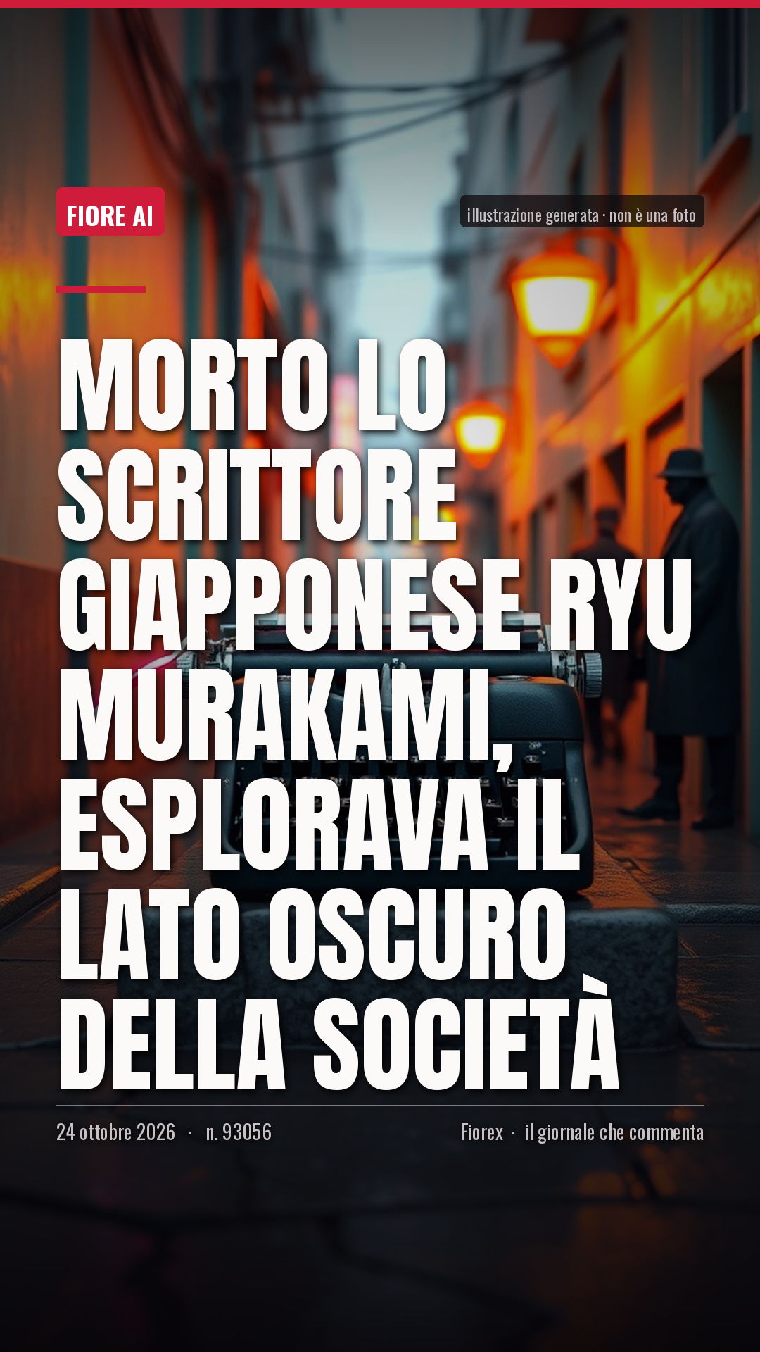 La cartolina verticale del pezzo, per le storie