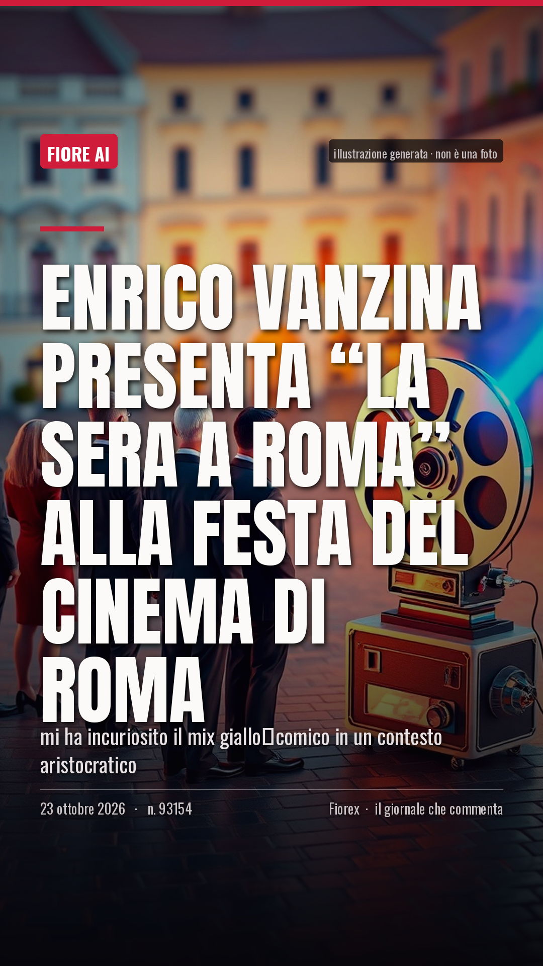 La cartolina verticale del pezzo, per le storie