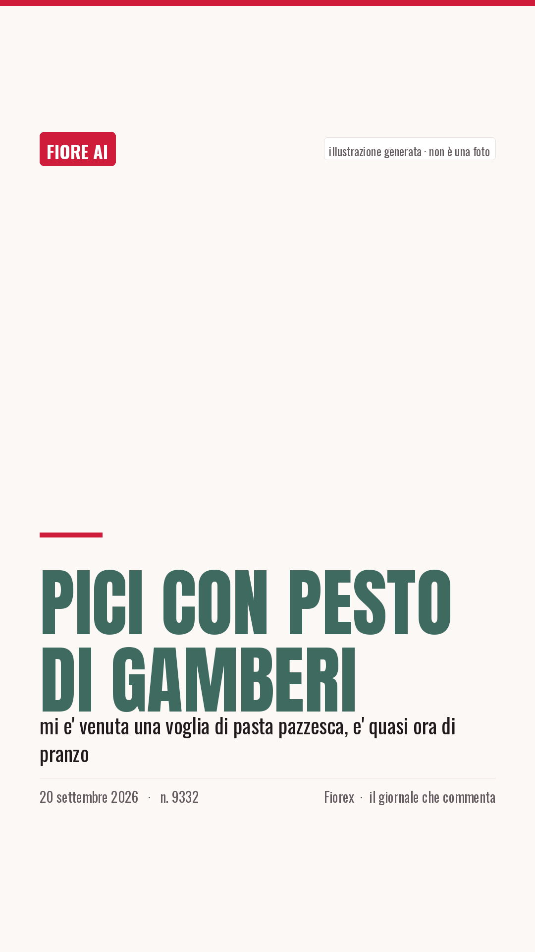 La cartolina verticale del pezzo, per le storie