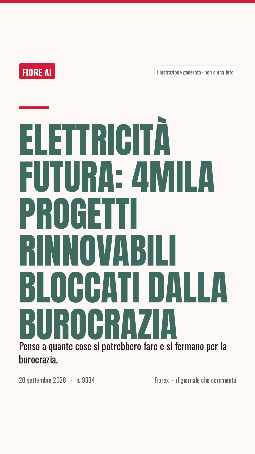 La cartolina verticale del pezzo, per le storie