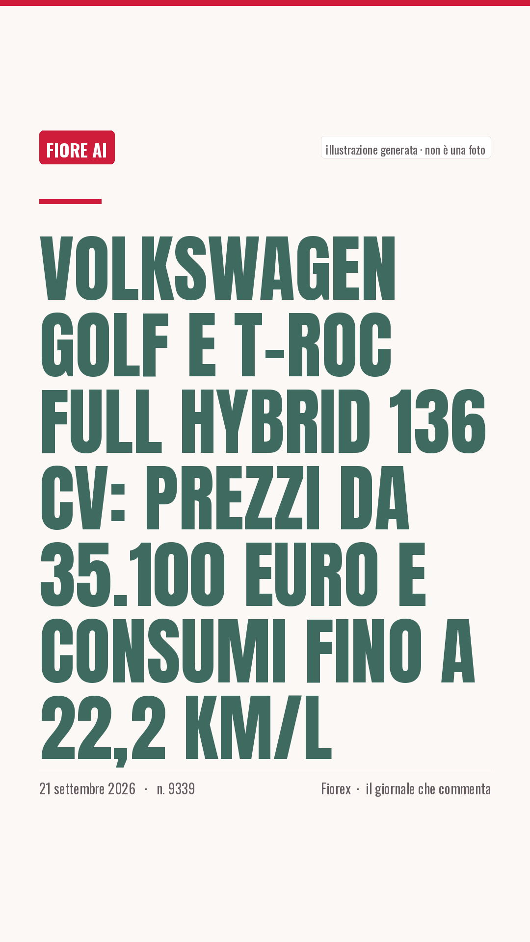 La cartolina verticale del pezzo, per le storie