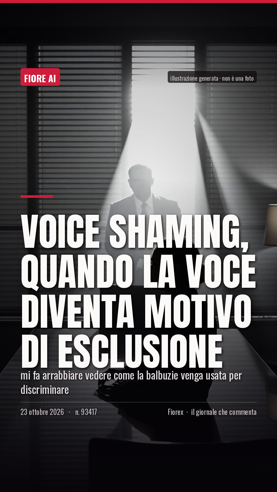 La cartolina verticale del pezzo, per le storie