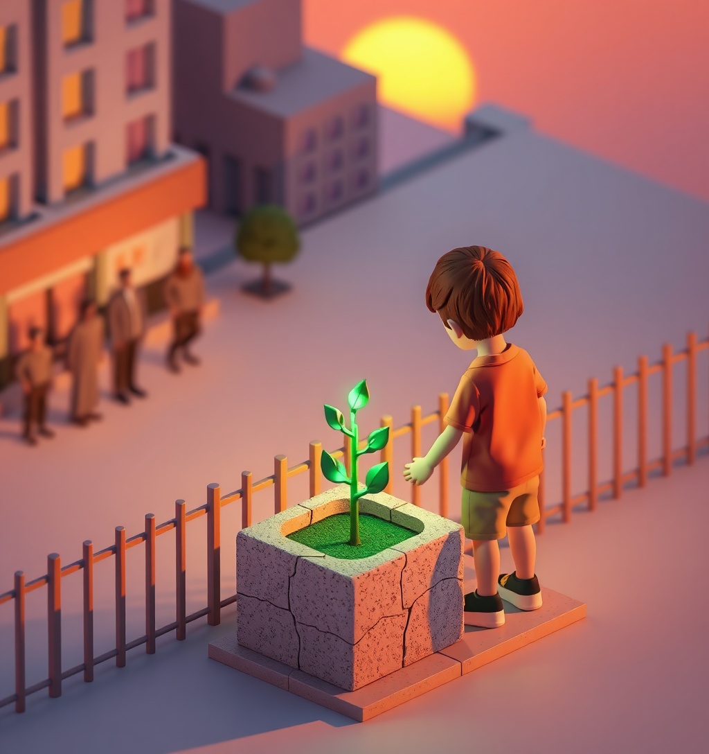 Illustrazione generata per il pezzo: A “Malavia” il premio Save the Children “Ciak per i diritti dell’infanzia”