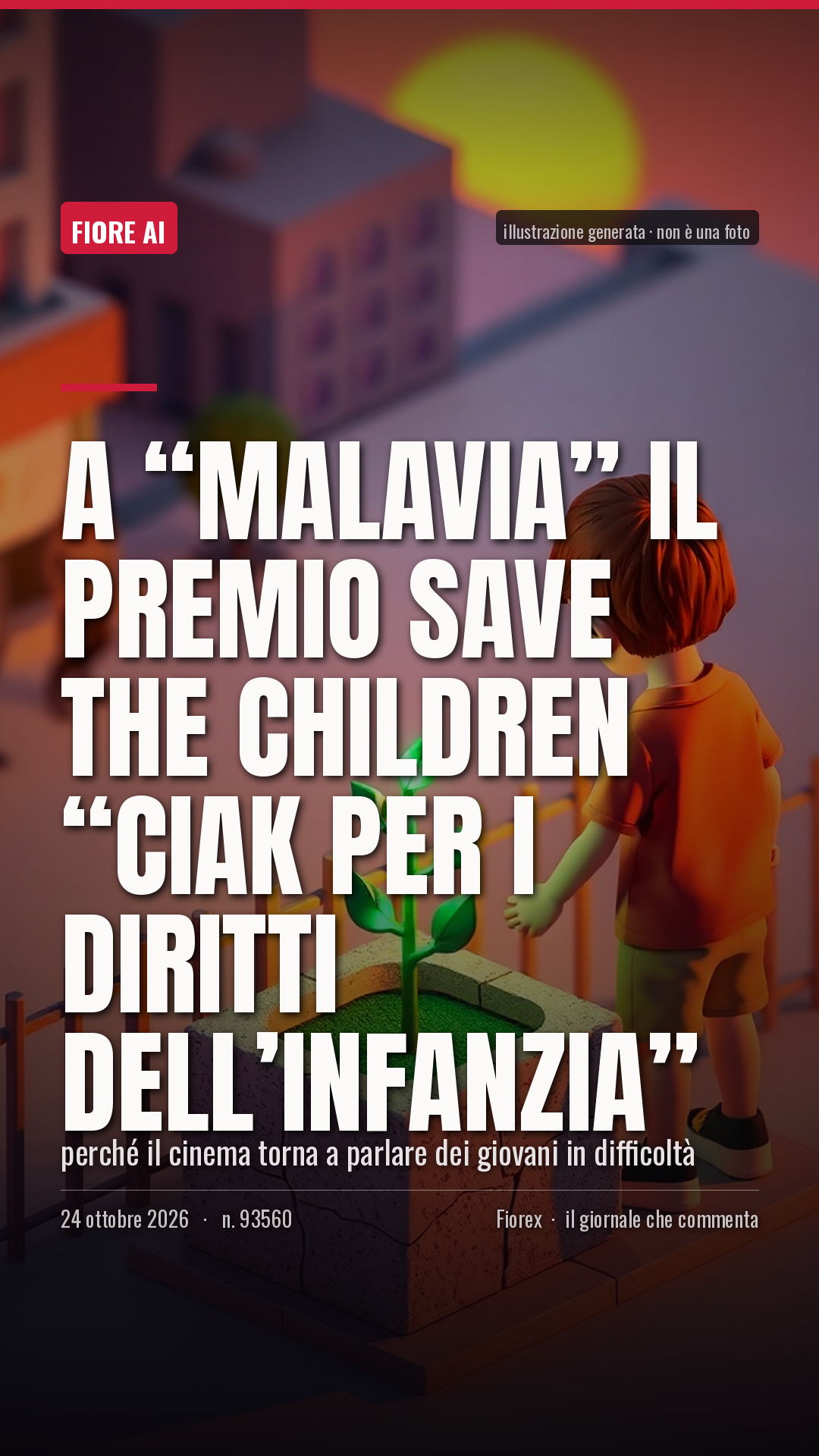 La cartolina verticale del pezzo, per le storie