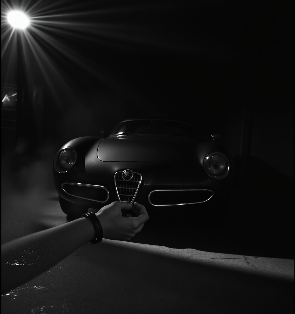 Illustrazione generata per il pezzo: Alfa Romeo, tra Giulietta e Giulia spunta una nuova sportiva