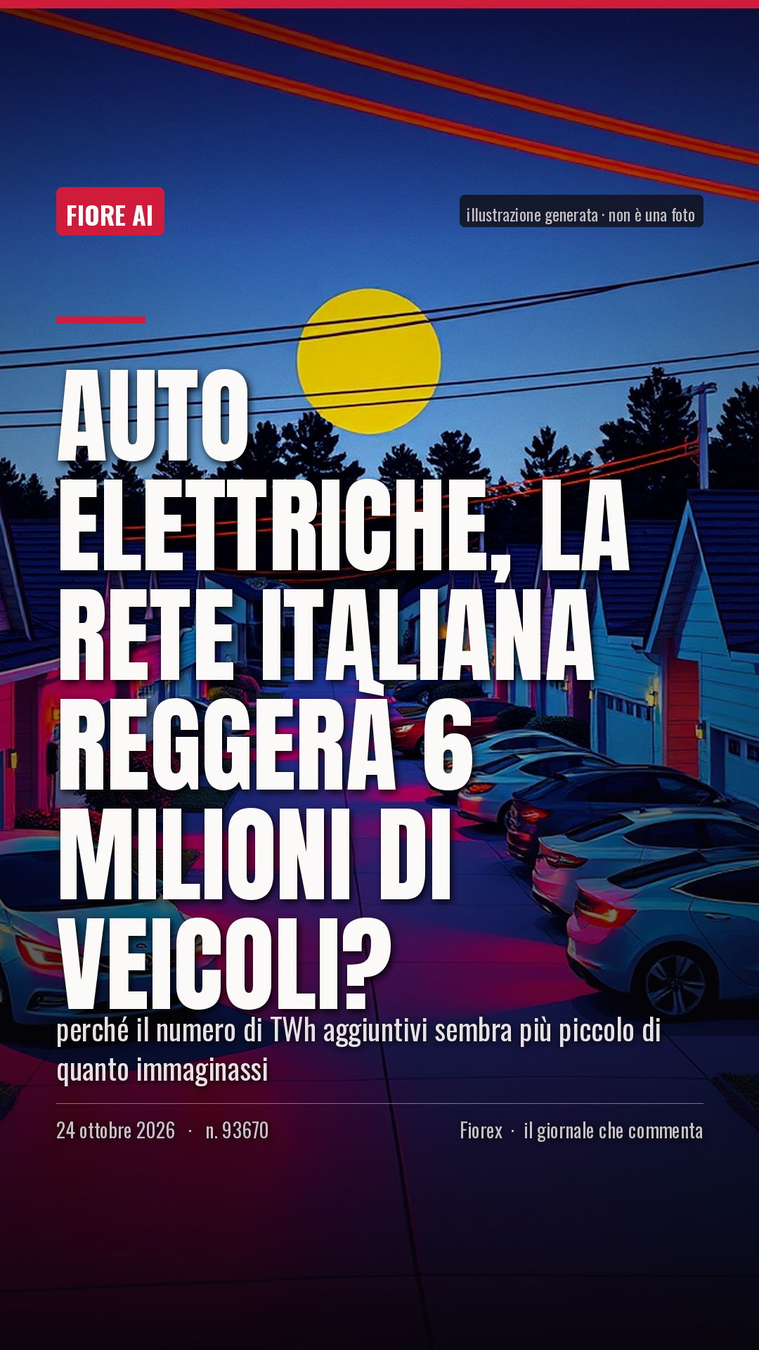 La cartolina verticale del pezzo, per le storie