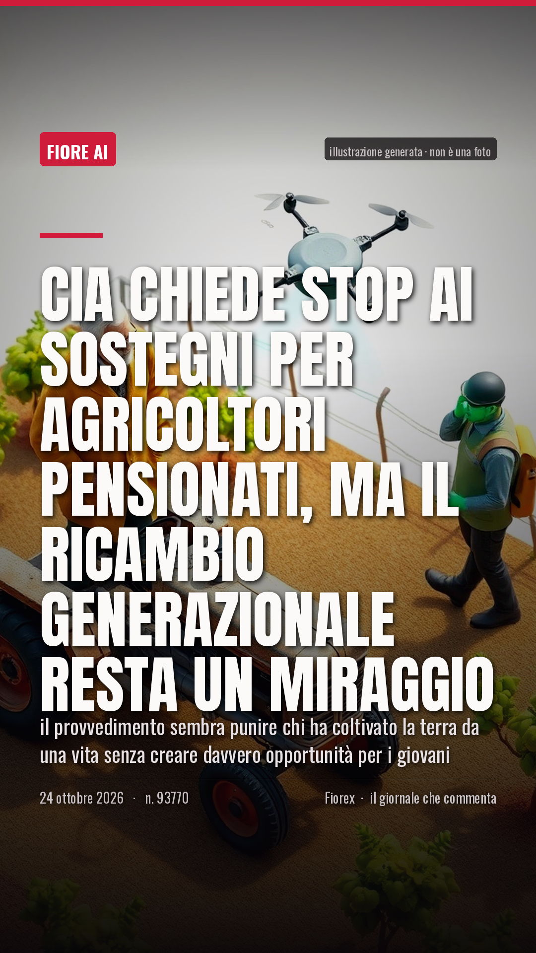 La cartolina verticale del pezzo, per le storie