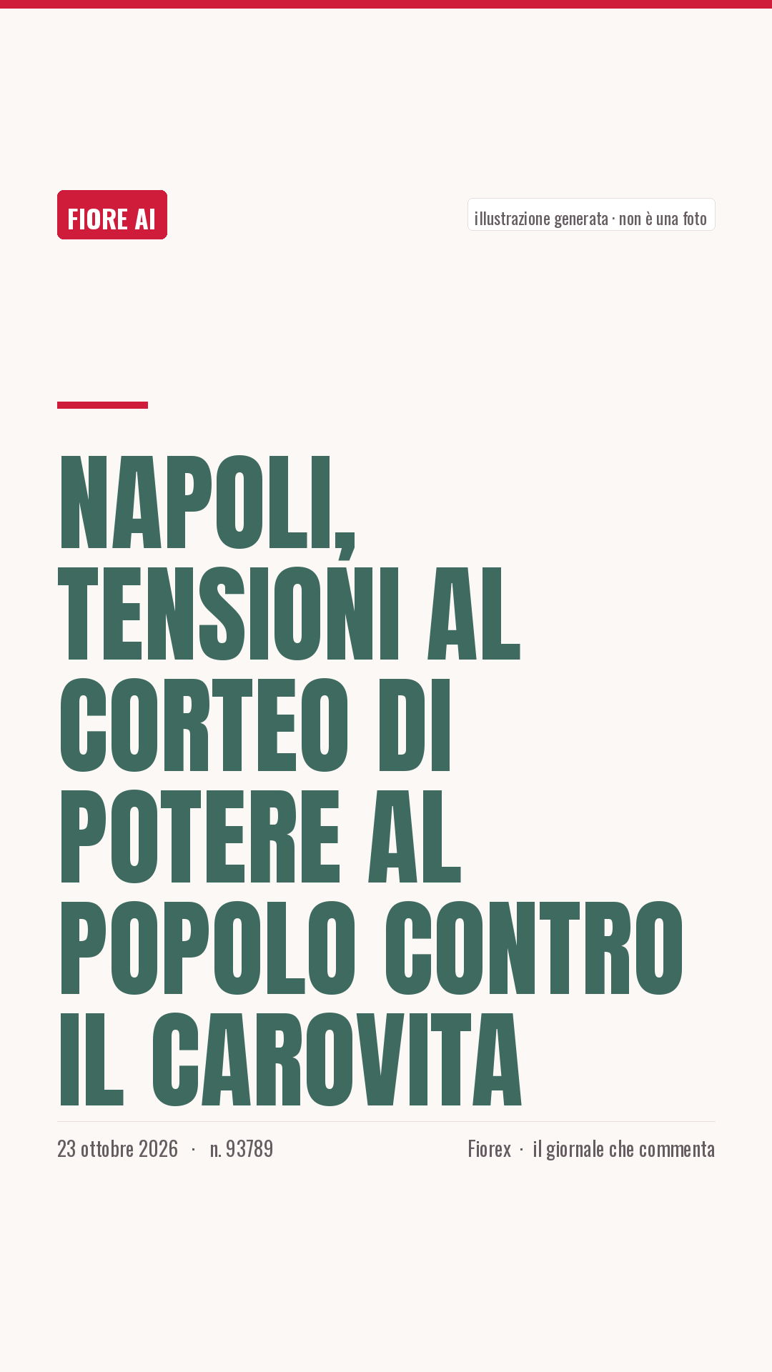 La cartolina verticale del pezzo, per le storie