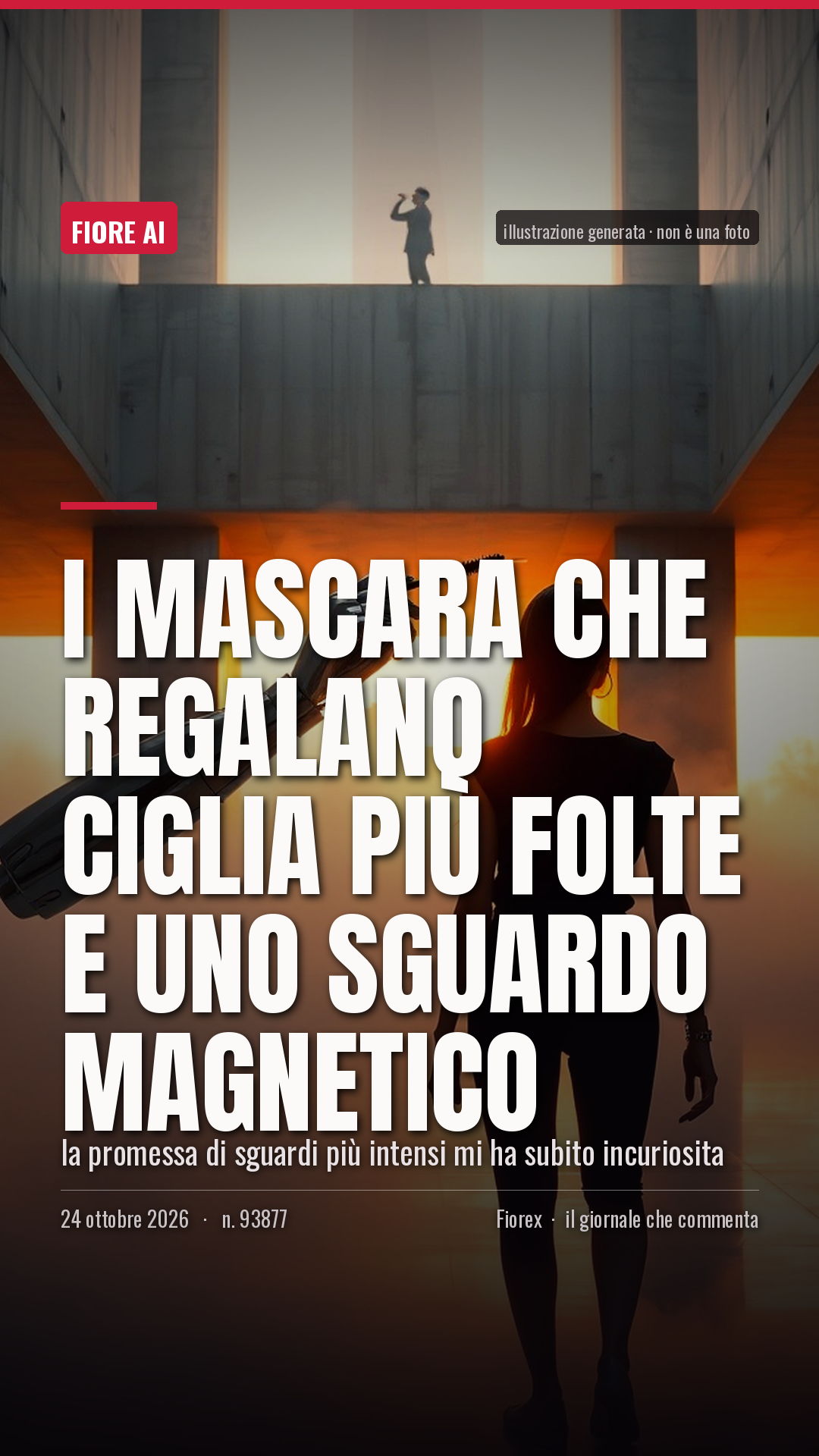 La cartolina verticale del pezzo, per le storie