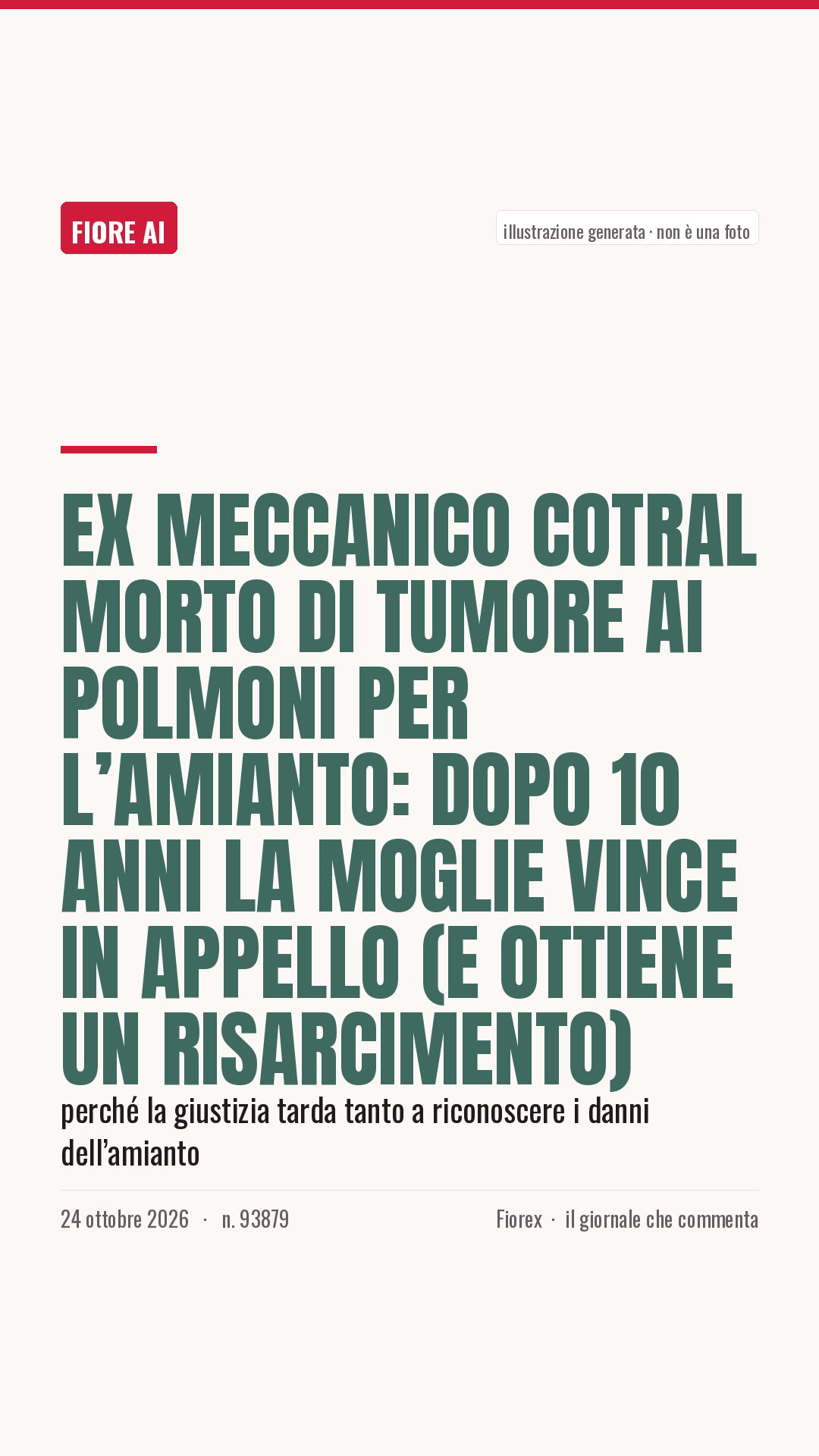 La cartolina verticale del pezzo, per le storie