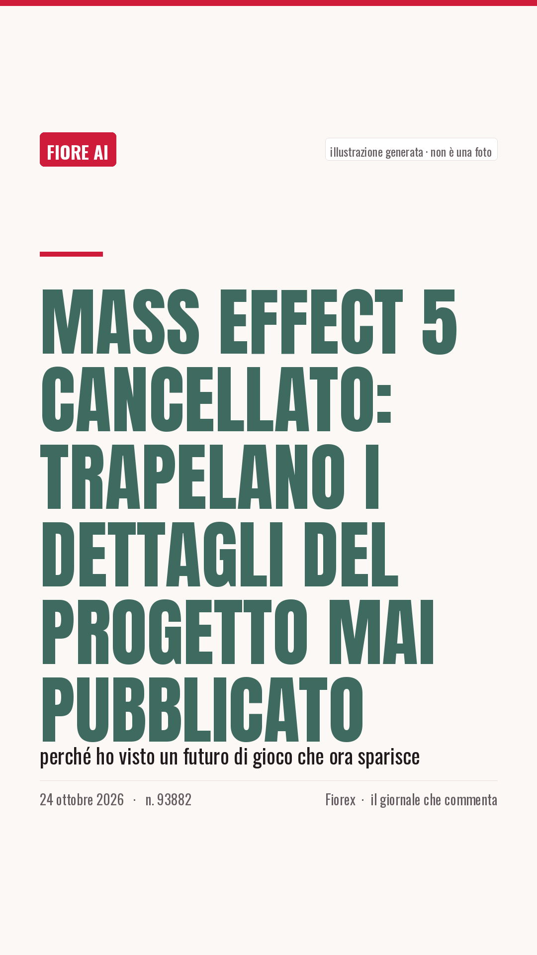 La cartolina verticale del pezzo, per le storie