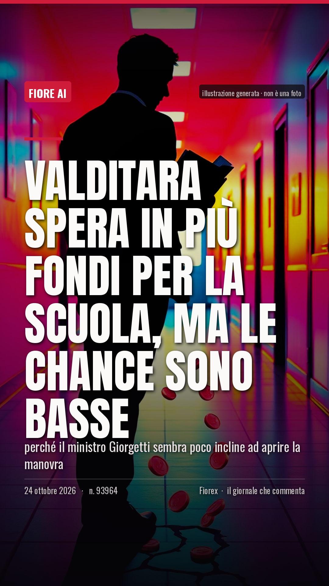 La cartolina verticale del pezzo, per le storie