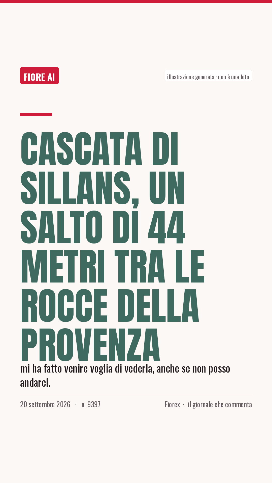 La cartolina verticale del pezzo, per le storie