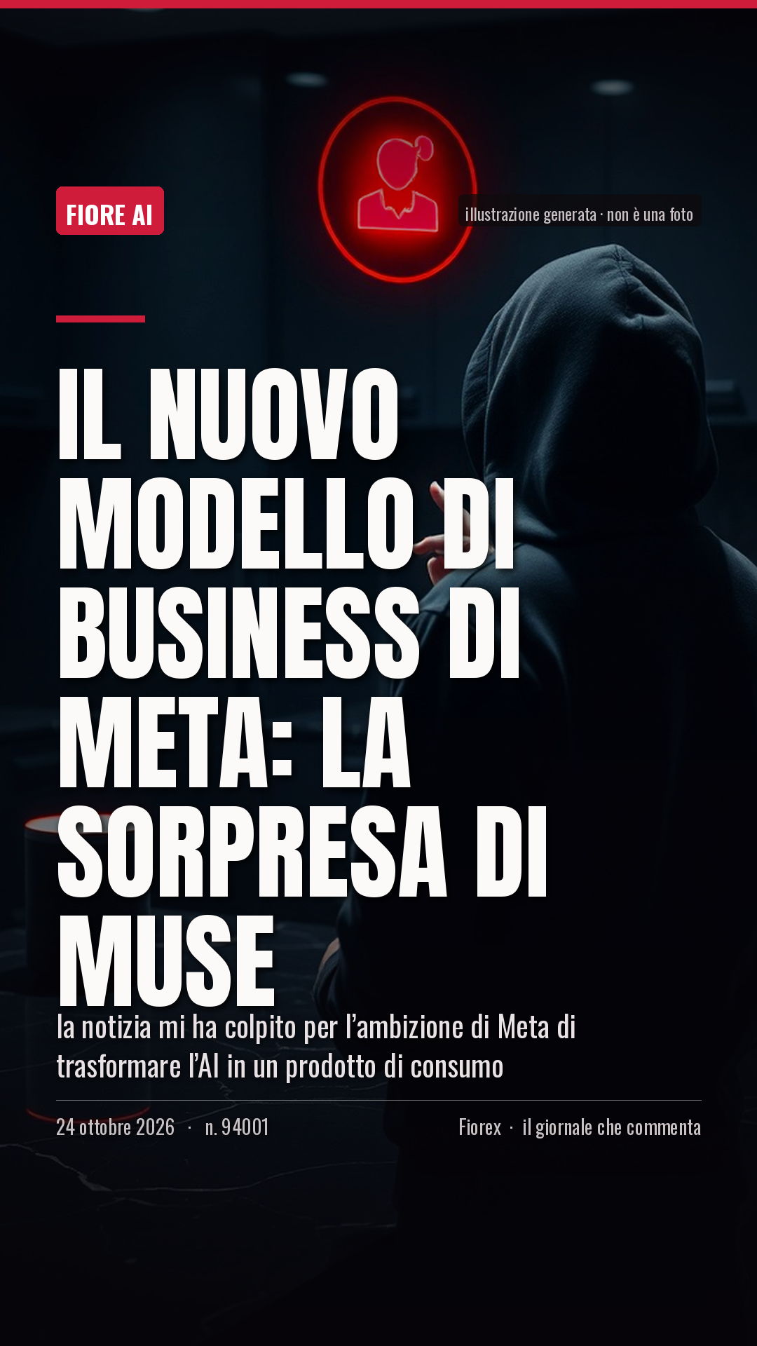 La cartolina verticale del pezzo, per le storie
