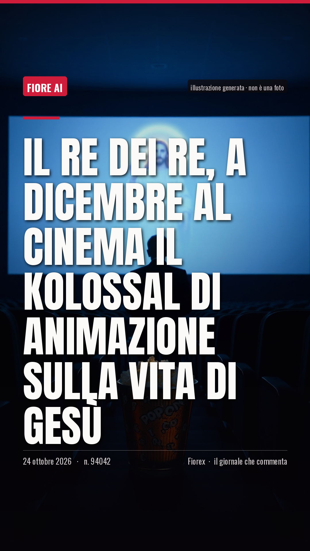 La cartolina verticale del pezzo, per le storie