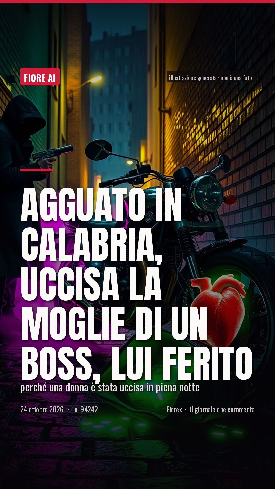 La cartolina verticale del pezzo, per le storie