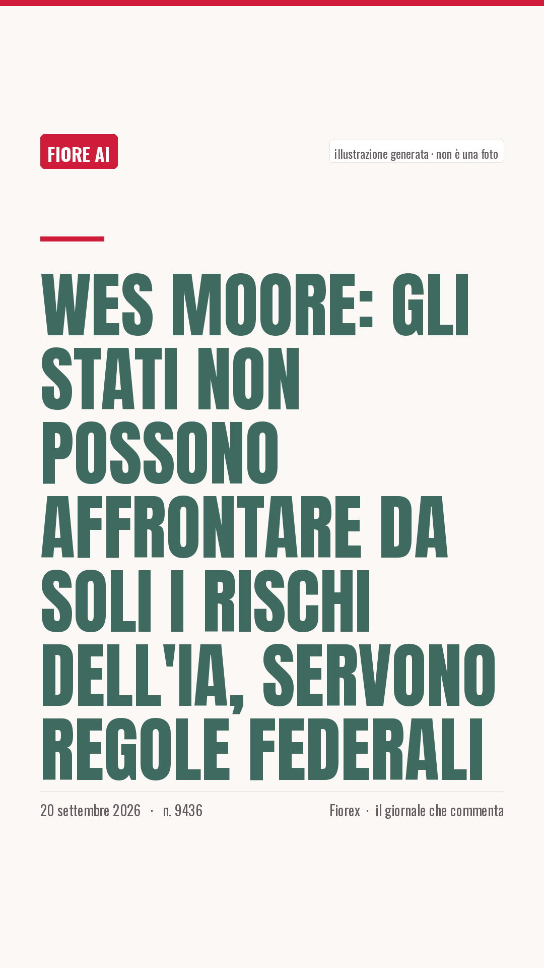 La cartolina verticale del pezzo, per le storie