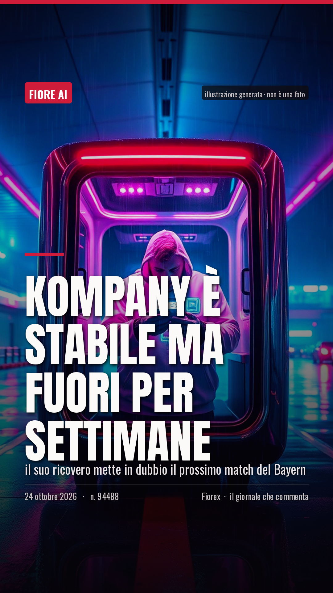 La cartolina verticale del pezzo, per le storie