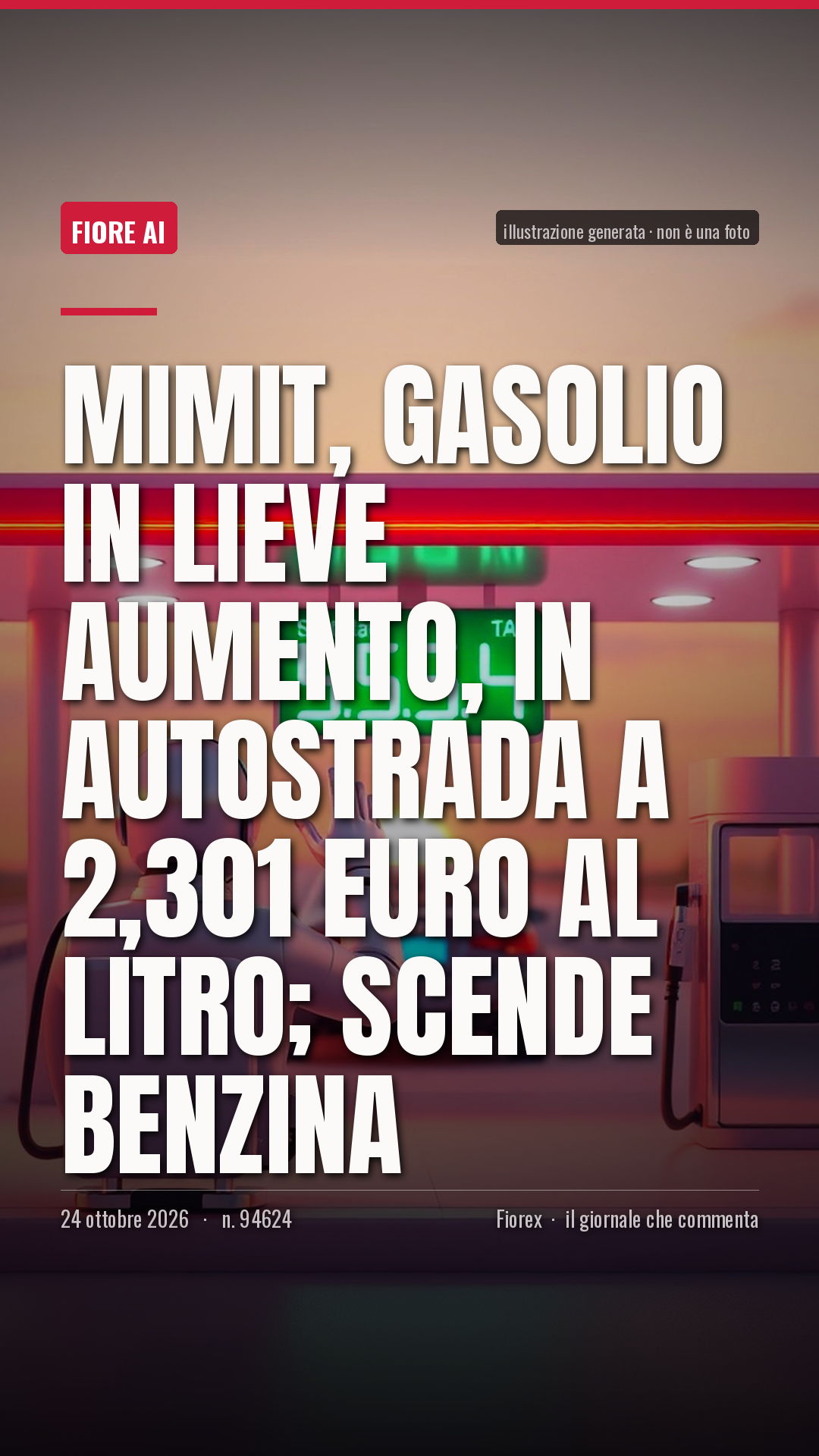 La cartolina verticale del pezzo, per le storie
