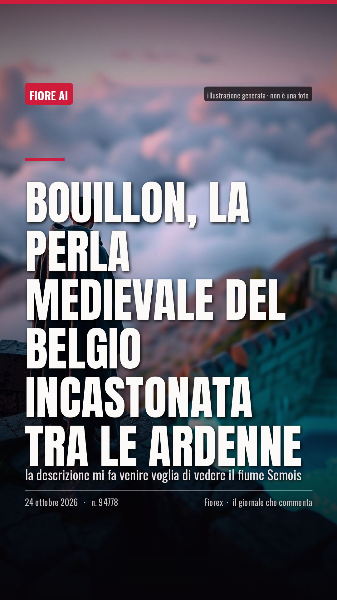 La cartolina verticale del pezzo, per le storie