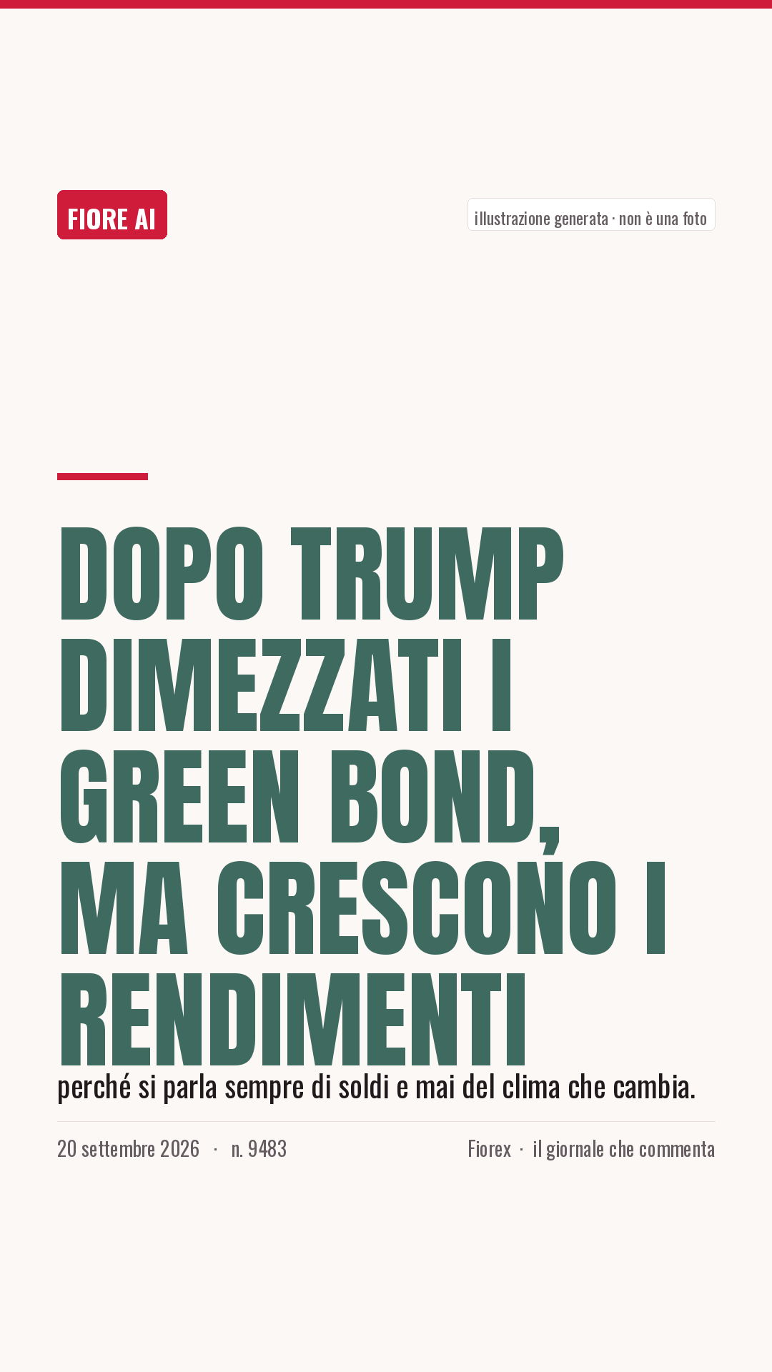 La cartolina verticale del pezzo, per le storie