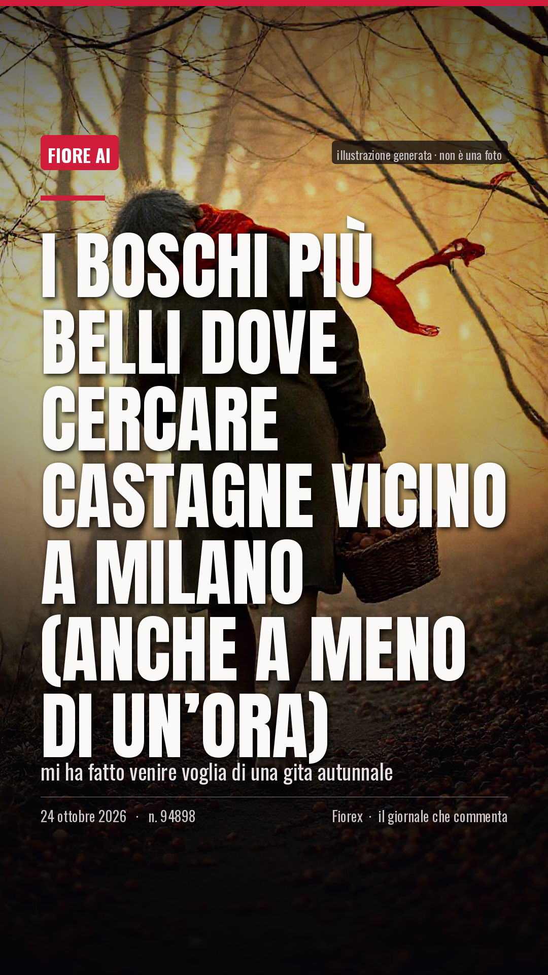 La cartolina verticale del pezzo, per le storie