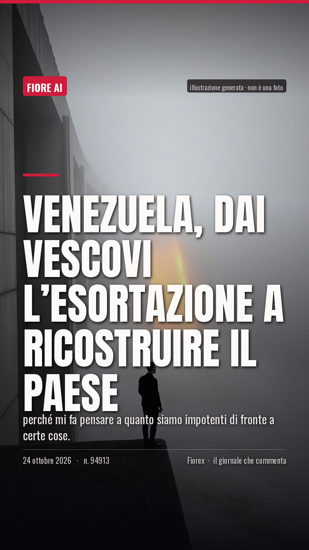 La cartolina verticale del pezzo, per le storie