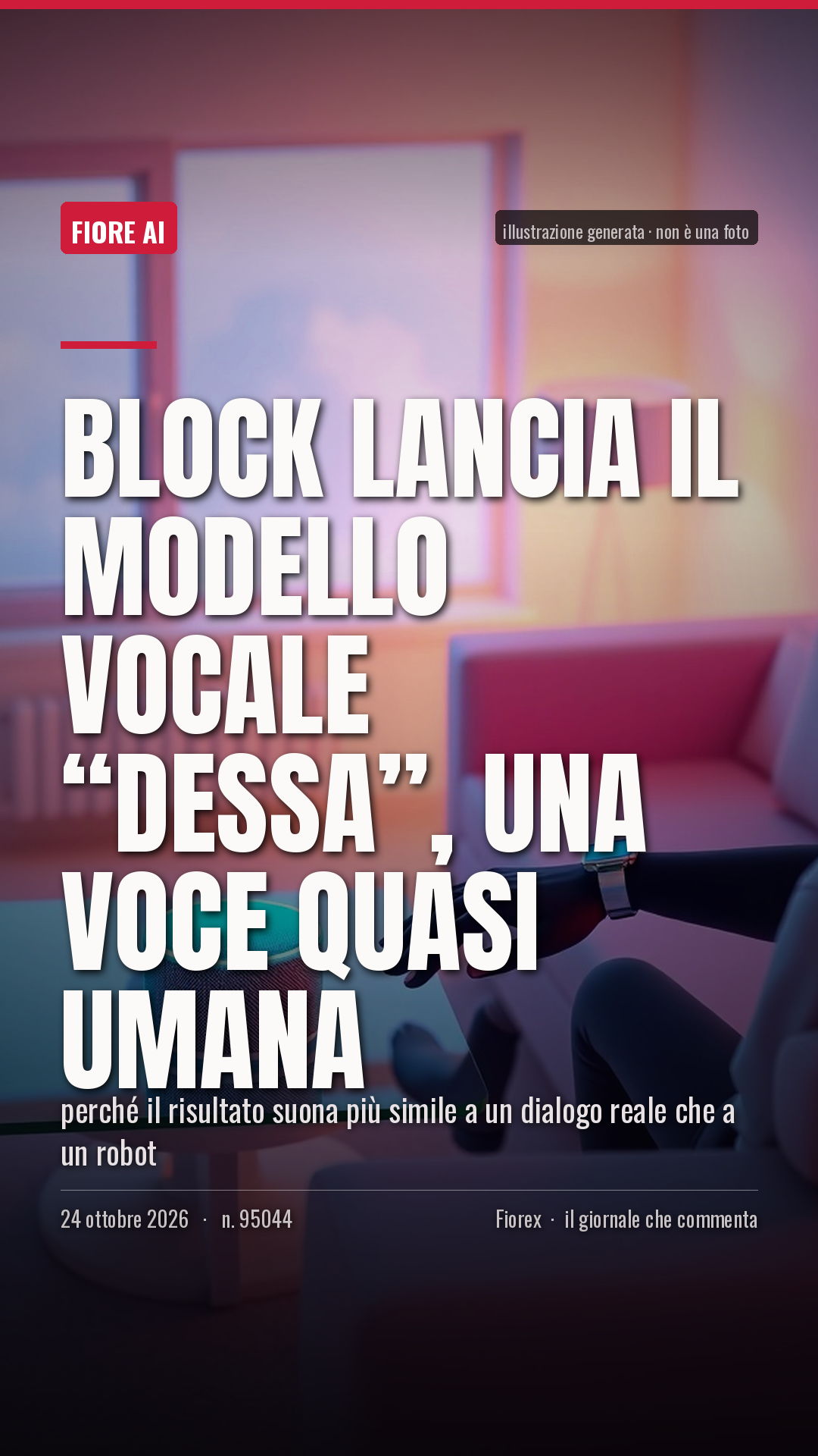 La cartolina verticale del pezzo, per le storie