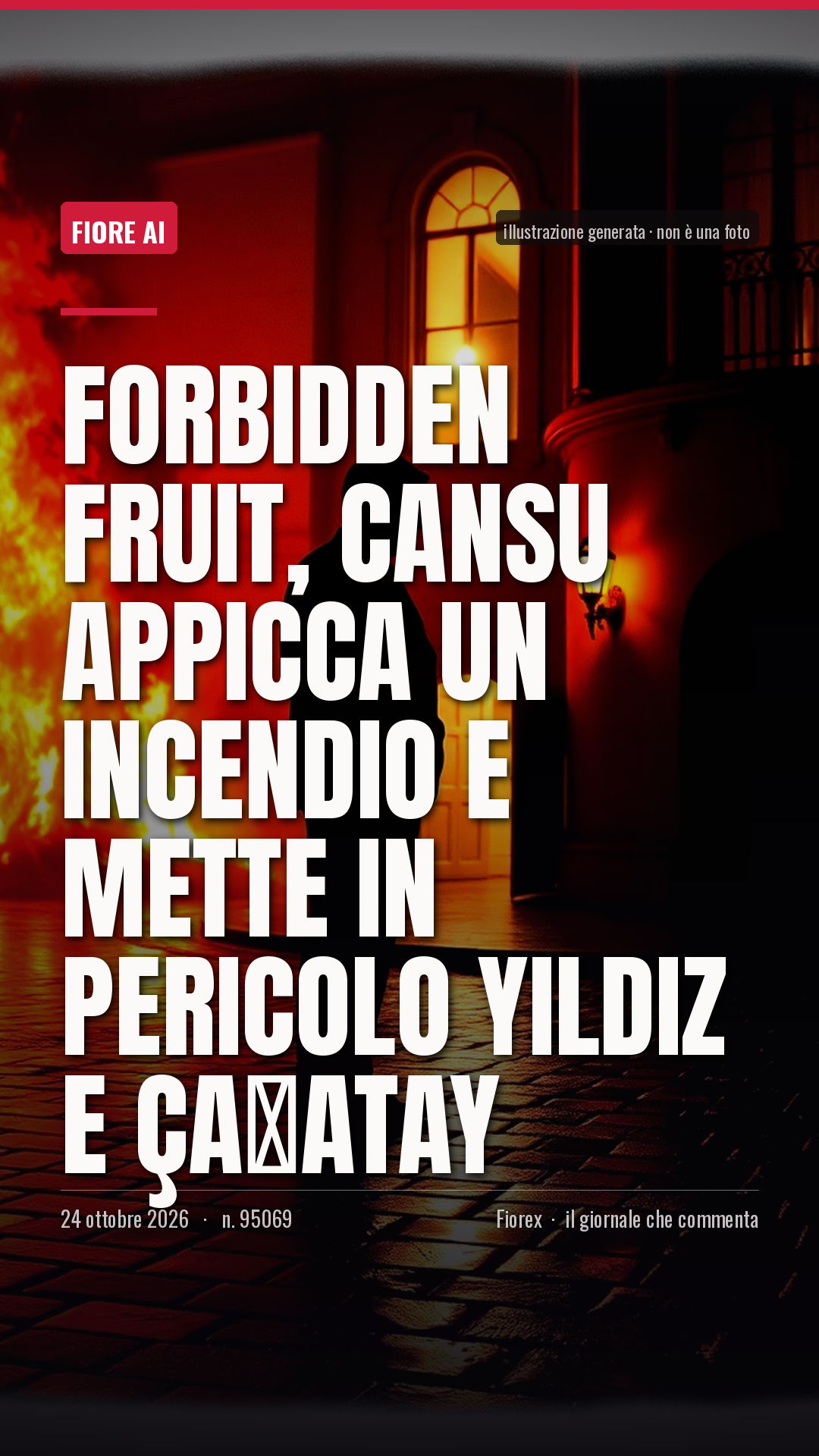 La cartolina verticale del pezzo, per le storie