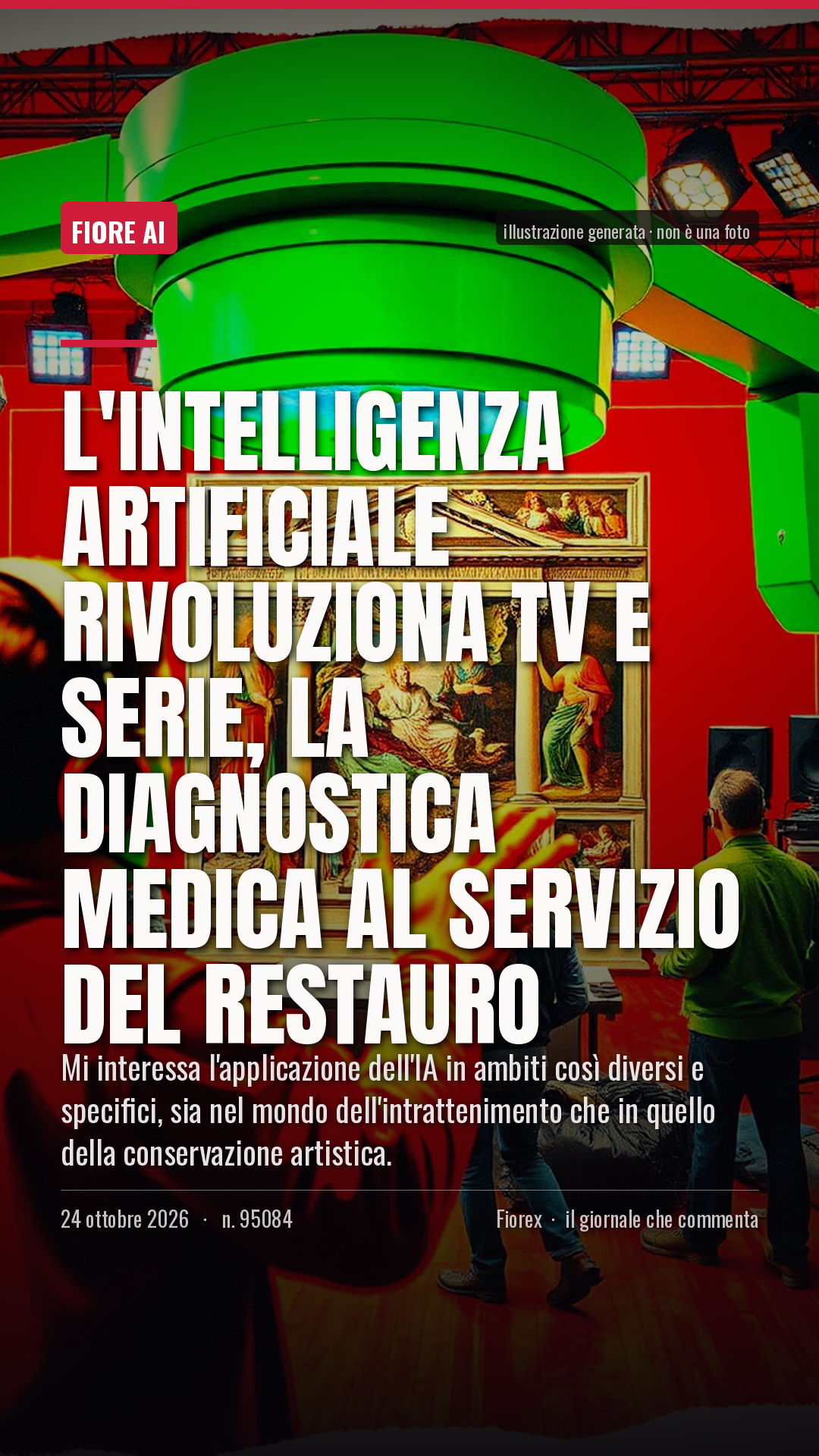 La cartolina verticale del pezzo, per le storie